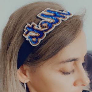 New York Mets headband
